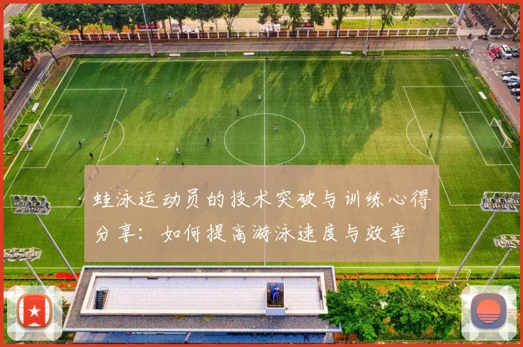 蛙泳运动员的技术突破与训练心得分享：如何提高游泳速度与效率