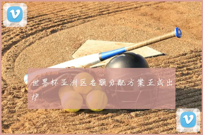 世界杯亚洲区名额分配方案正式出炉